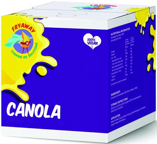 Canola Oils 20 litre Bag In Box